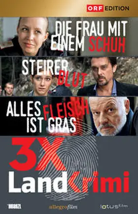  Landkrimi-Set 1: Steirerblut/Die Frau mit einem Schuh/Alles Fleisch ist Gras | Sonstiges |  Sack Fachmedien