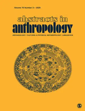  Abstracts in Anthropology | Zeitschrift |  Sack Fachmedien