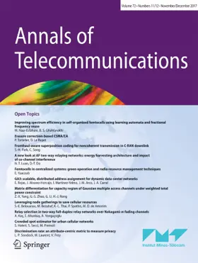 Annals of Telecommunications | Springer | Zeitschrift | sack.de