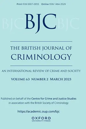  The British Journal of Criminology | Zeitschrift |  Sack Fachmedien