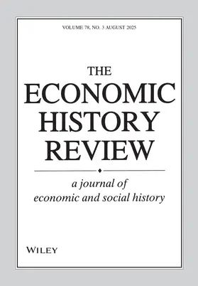 Economic History Review | Economic History Society | Zeitschrift | sack.de