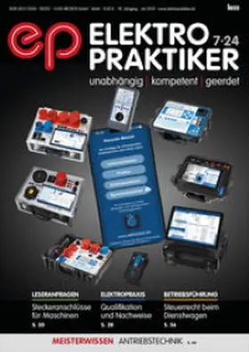 ep Elektropraktiker | HUSS-MEDIEN | Zeitschrift | sack.de