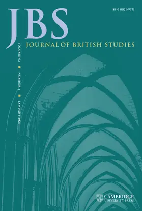 Journal of British Studies | Cambridge University Press | Zeitschrift | sack.de