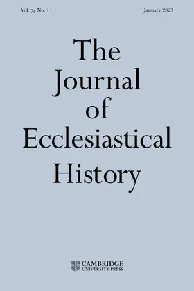 The Journal of Ecclesiastical History | Cambridge University Press | Zeitschrift | sack.de