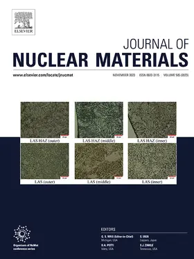  Journal of Nuclear Materials | Zeitschrift |  Sack Fachmedien