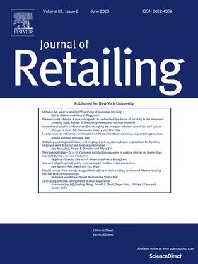 Journal of Retailing | JAI | Zeitschrift | sack.de
