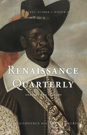  Renaissance Quarterly | Zeitschrift |  Sack Fachmedien