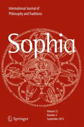 Sophia | Springer | Zeitschrift | sack.de