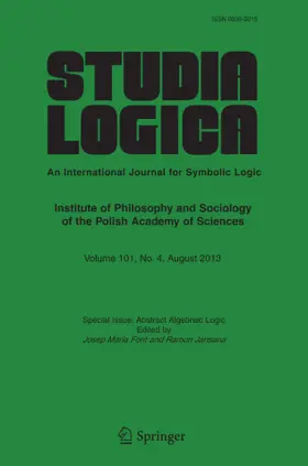 Studia Logica | Springer | Zeitschrift | www2.sack.de