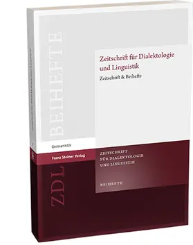 Jürgen Erich Schmidt, Michael Elmentaler, Jürg Fleischer |  Zeitschrift für Dialektologie und Linguistik (ZDL) | Zeitschrift |  Sack Fachmedien