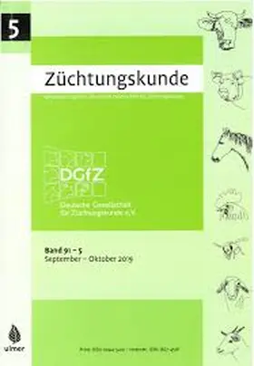 Deutsche Gesellschaft für Züchtungskunde e.V., Bonn |  Züchtungskunde | Zeitschrift |  Sack Fachmedien