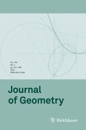  Journal of Geometry | Zeitschrift |  Sack Fachmedien