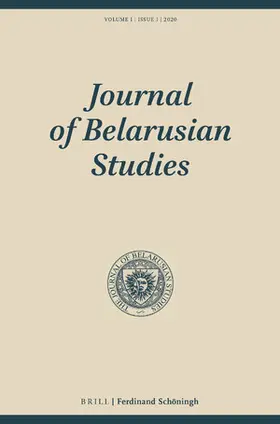  Journal of Belarusian Studies | Zeitschrift |  Sack Fachmedien