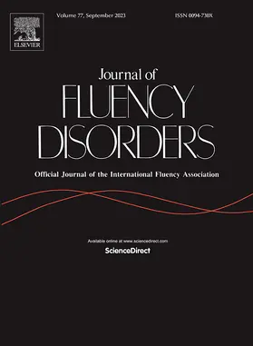 Journal of Fluency Disorders | Elsevier | Zeitschrift | sack.de