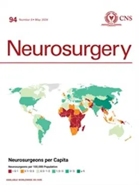  Neurosurgery | Zeitschrift |  Sack Fachmedien