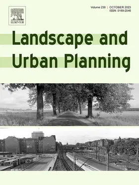 Landscape and Urban Planning | Elsevier | Zeitschrift | sack.de