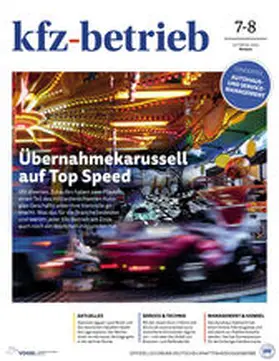 Vogel Communications Group GmbH & Co. KG |  kfz-betrieb | Zeitschrift |  Sack Fachmedien