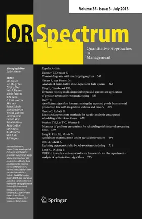  OR Spectrum | Zeitschrift |  Sack Fachmedien