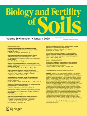 Biology and Fertility of Soils | Zeitschrift |  Sack Fachmedien