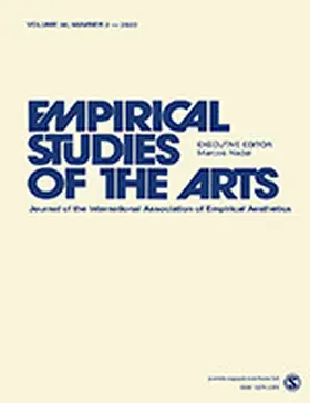 Empirical Studies of the Arts | SAGE Publishing | Zeitschrift | sack.de