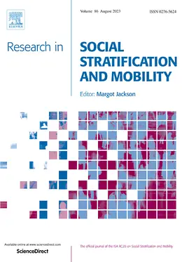  Research in Social Stratification and Mobility | Zeitschrift |  Sack Fachmedien