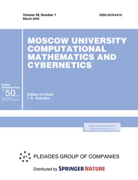  Moscow University Computational Mathematics and Cybernetics | Zeitschrift |  Sack Fachmedien