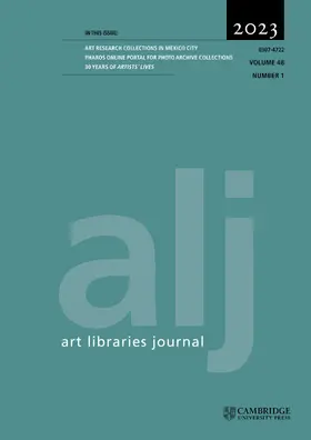  Art Libraries Journal | Zeitschrift |  Sack Fachmedien