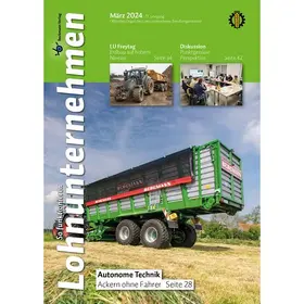  Lohnunternehmen | Zeitschrift |  Sack Fachmedien