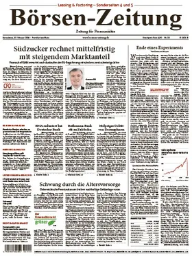 Börsen-Zeitung | Börsen-Zeitung WM Gruppe | Zeitschrift | sack.de