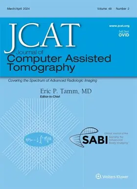  Journal of Computer Assisted Tomography | Zeitschrift |  Sack Fachmedien