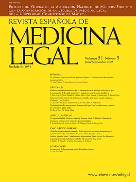  Revista Espanola de Medicina Legal | Zeitschrift |  Sack Fachmedien