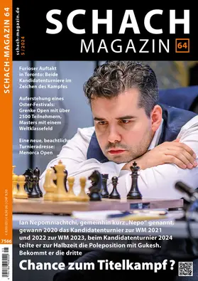  Schach-Magazin 64 | Zeitschrift |  Sack Fachmedien