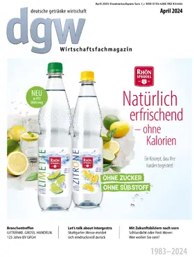  Deutsche Getränke-Wirtschaft | Zeitschrift |  Sack Fachmedien