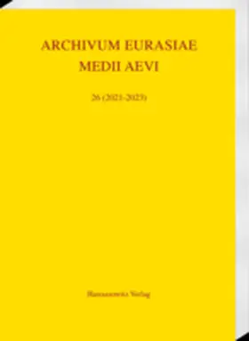  Archivum Eurasiae Medii Aevi | Zeitschrift |  Sack Fachmedien