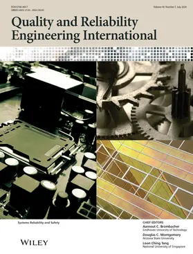 Quality and Reliability Engineering International | John Wiley & Sons | Zeitschrift | sack.de