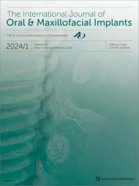 The International Journal of Oral & Maxillofacial Implants | Quintessence | Zeitschrift | sack.de