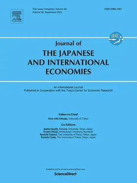 Journal of the Japanese and International Economies | Academic Press | Zeitschrift | sack.de