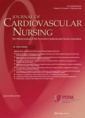 Journal of Cardiovascular Nursing | Lippincott | Zeitschrift | sack.de
