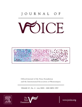 Journal of Voice | Mosby | Zeitschrift | sack.de