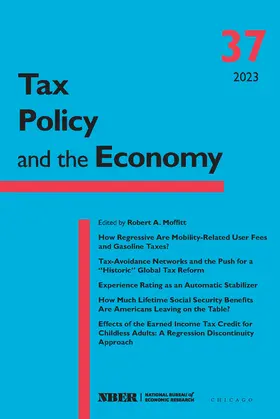  Tax Policy and the Economy | Zeitschrift |  Sack Fachmedien