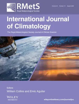 International Journal of Climatology | John Wiley & Sons | Zeitschrift | sack.de