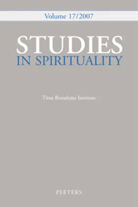  Studies in Spirituality | Zeitschrift |  Sack Fachmedien