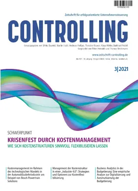 Controlling | Franz Vahlen | Zeitschrift | sack.de