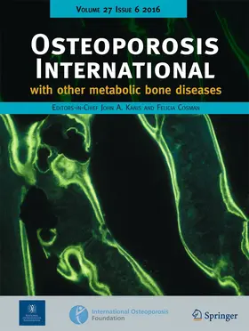 Co-Editors-in-Chief: J. Kanis / F. Cosman |  Osteoporosis International | Zeitschrift |  Sack Fachmedien