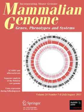  Mammalian Genome | Zeitschrift |  Sack Fachmedien