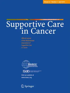  Supportive Care in Cancer | Zeitschrift |  Sack Fachmedien