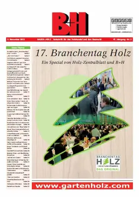 Bauen + Holz | Zeitschrift |  Sack Fachmedien