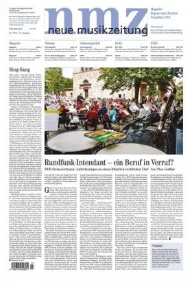  nmz - neue musikzeitung | Zeitschrift |  Sack Fachmedien