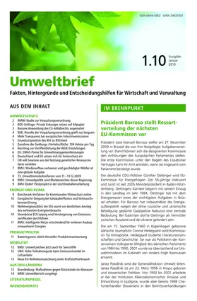  Umweltbrief | Zeitschrift |  Sack Fachmedien