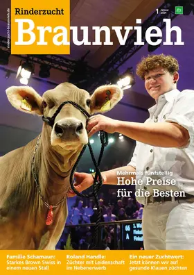 Deutscher Landwirtschaftsverlag GmbH |  RINDERZUCHT Braunvieh | Zeitschrift |  Sack Fachmedien